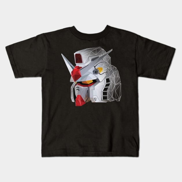 gundam rx-78 Kids T-Shirt by Amartwork